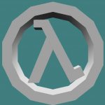 White logo