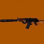 AKС-74У + silencer