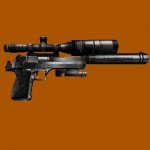 Deagle + optics and silencer