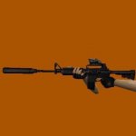 M4A1 Alfa scoped