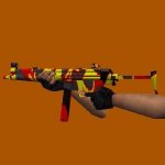 HK MP5A3 flame camo