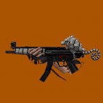 Mp5 tiger skin