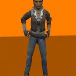 Alyx Vance HL2 for mod Azure Ship