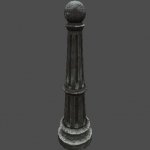 bollard_snow