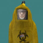 Biohazard Suit Scientist