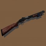Remington M870 with flash