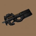 FN P90 CS:CZ with Left Hand
