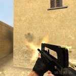 Silver Metallic Famas