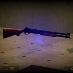 Remington 870 + dark texture
